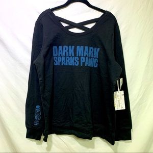 NWT Torrid Harry Potter Dark Mark Sweatshirt - Size Plus 1X